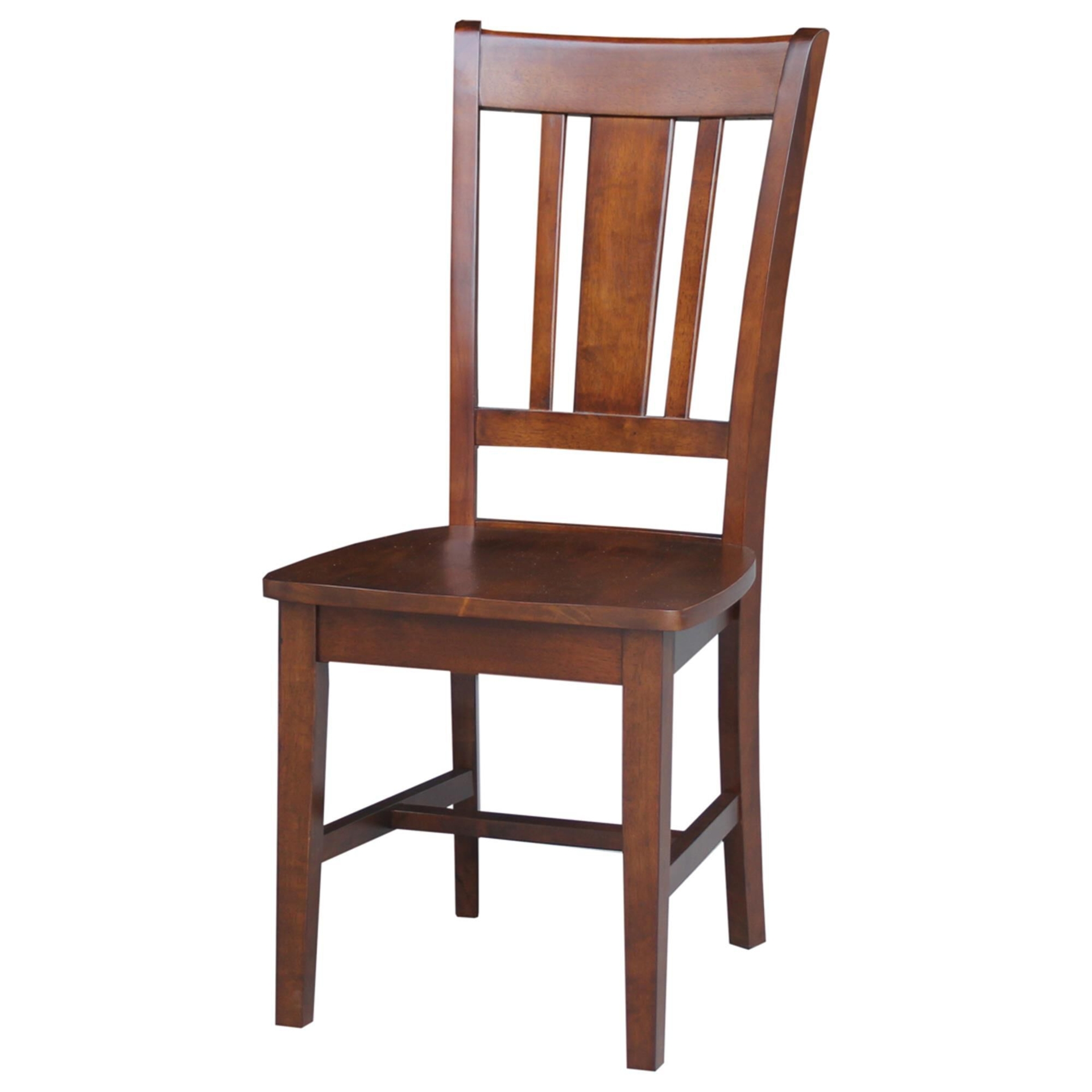 International Concepts San Remo Chair in Espresso | Wood | Nebraska Furniture Mart