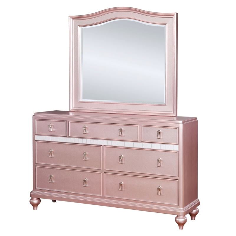 Jakyrah 7 - Drawer Dresser with Mirror