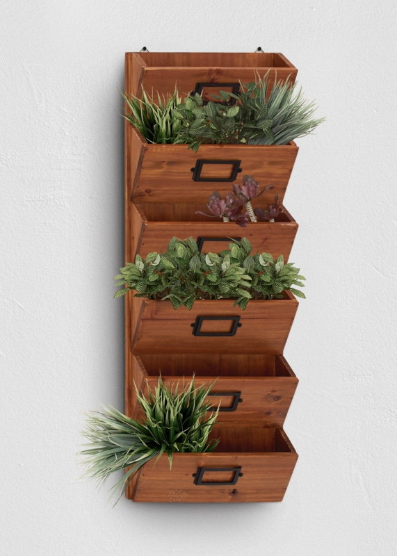 Modern Wall Mounted Magazine Rack