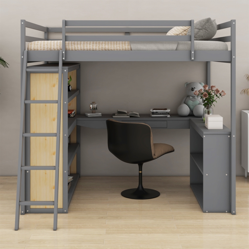 Jarka Kids Full Loft Bed