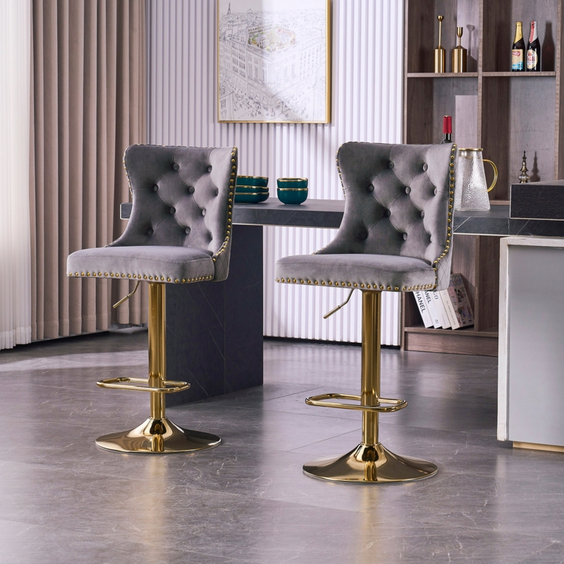 Jelliff Swivel Stool (Set of 2)