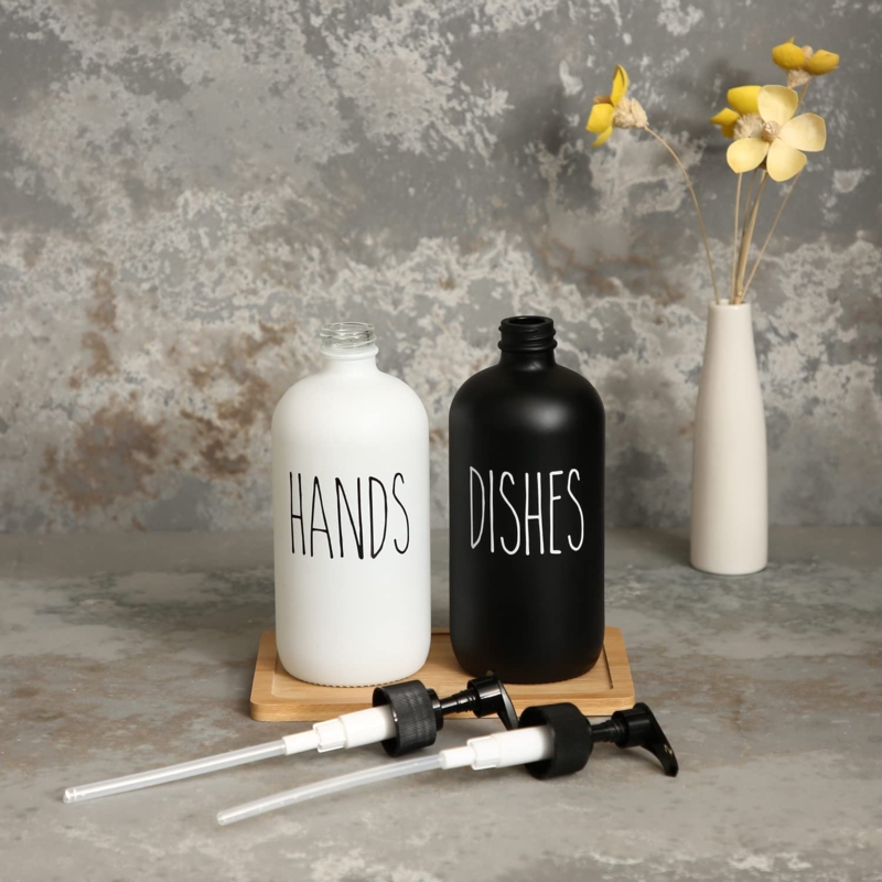 Jewan 2 Piece Soap Dispenser Set