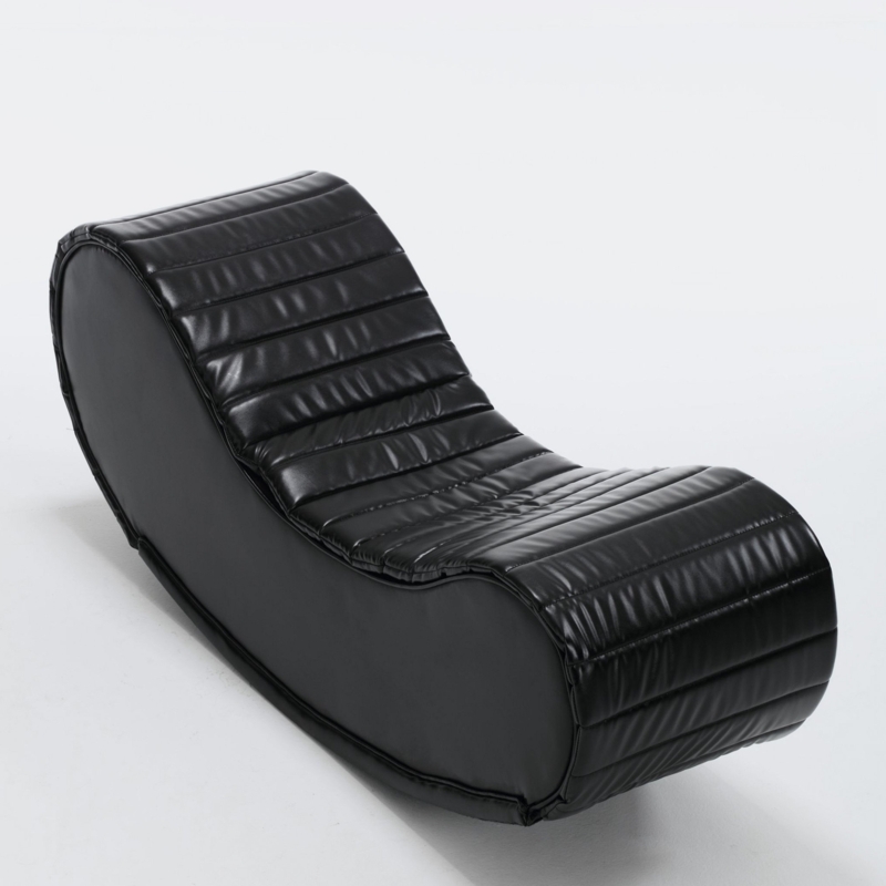 Jonita Faux Leather Chaise Lounge