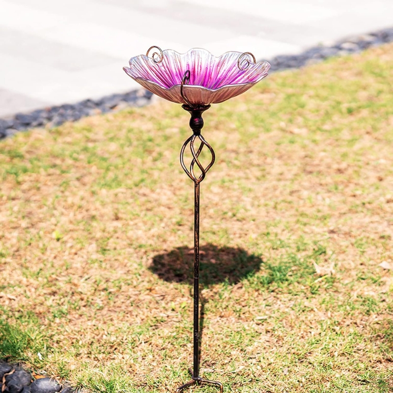 Jonson Stake Birdbath