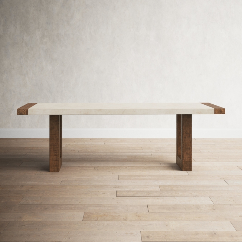 Kamber Solid Wood Dining Table