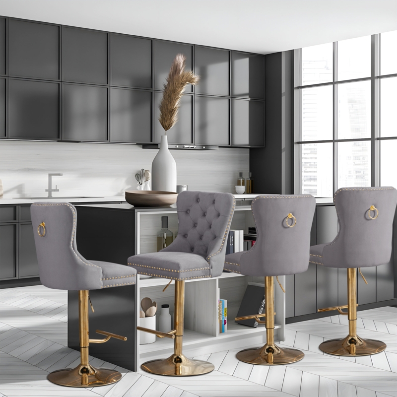 Karolus Swivel Adjustable Height Stool
