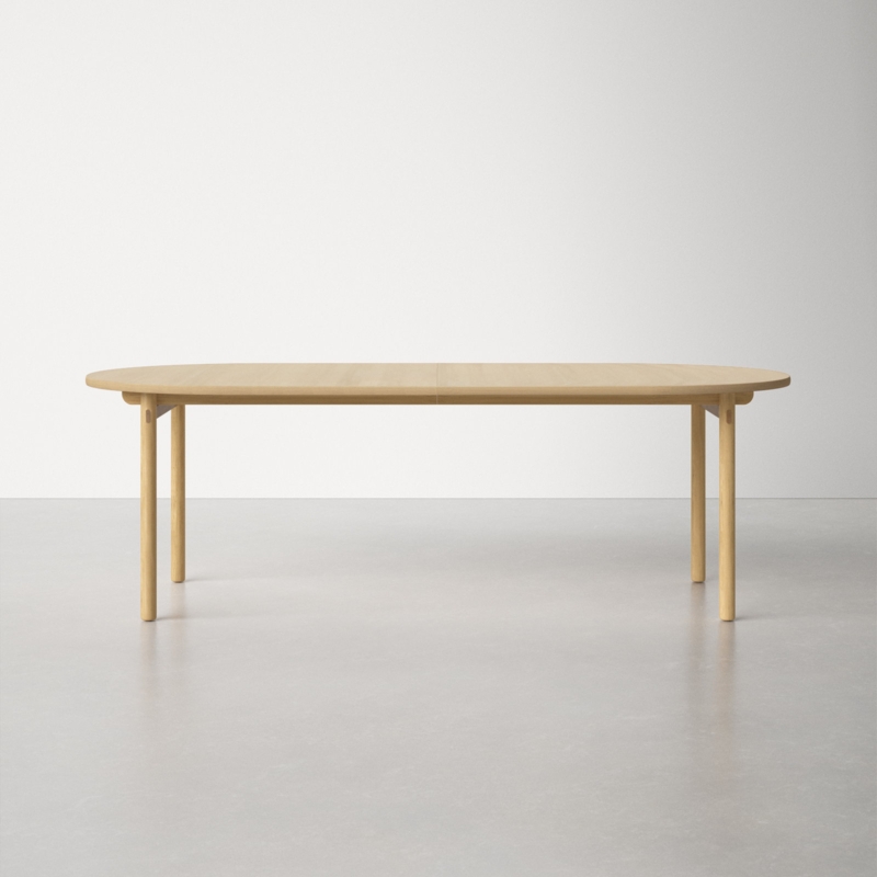Kaveri Oval Solid Wood Base Dining Table