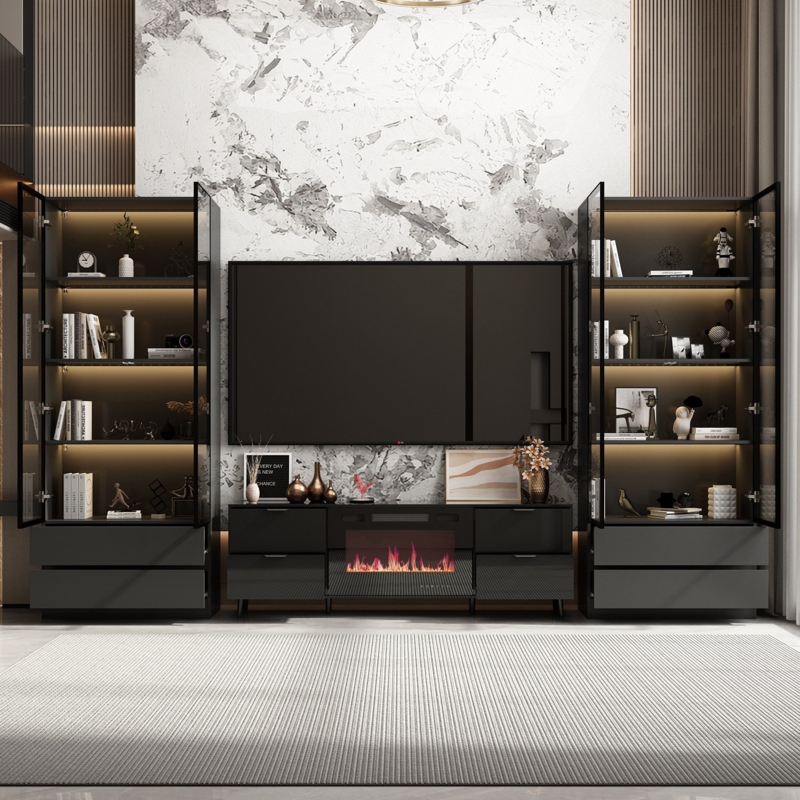 Kenslea 133.9'' Media Center