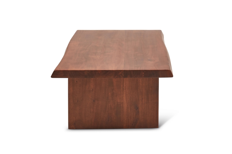 Kentley Solid Wood Sled Coffee Table