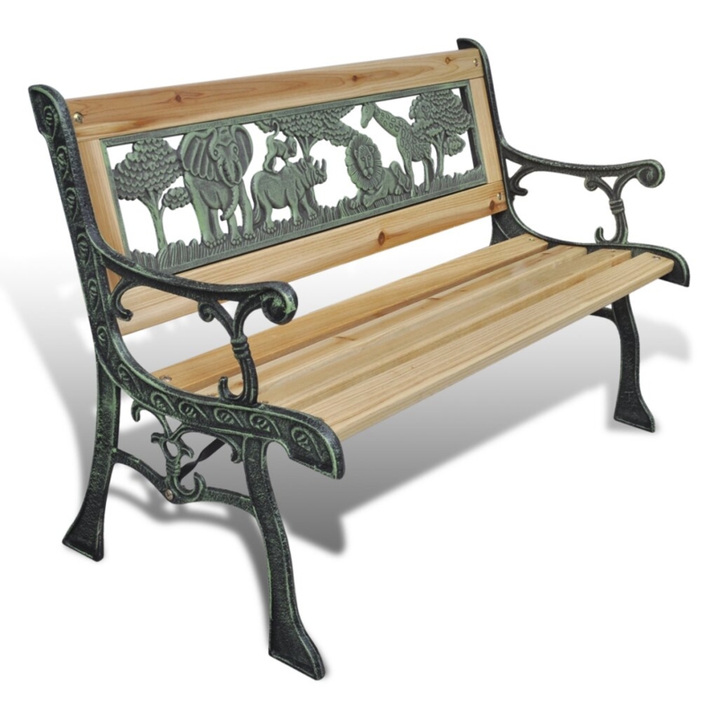 Kids 9.5'' Bench and Ottoman