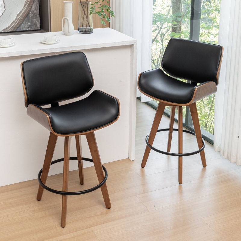 Kioko Swivel 26'' Counter Stool