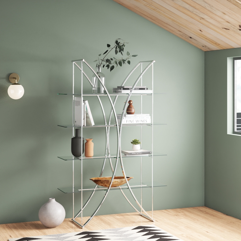 Laile 4-tier Etagere Bookcase