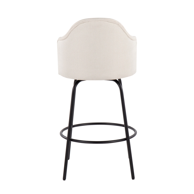 Lakyia Swivel 26.00'' Counter Stool (Set of 2)