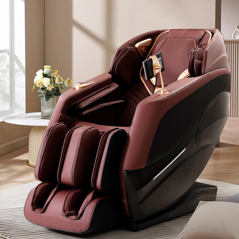 Larianna Faux Leather Heated Massage Chair