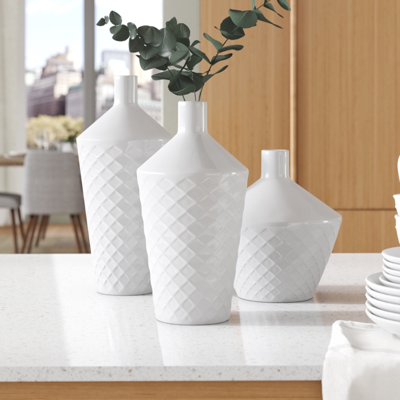 Lavalley Porcelain China Table Vase