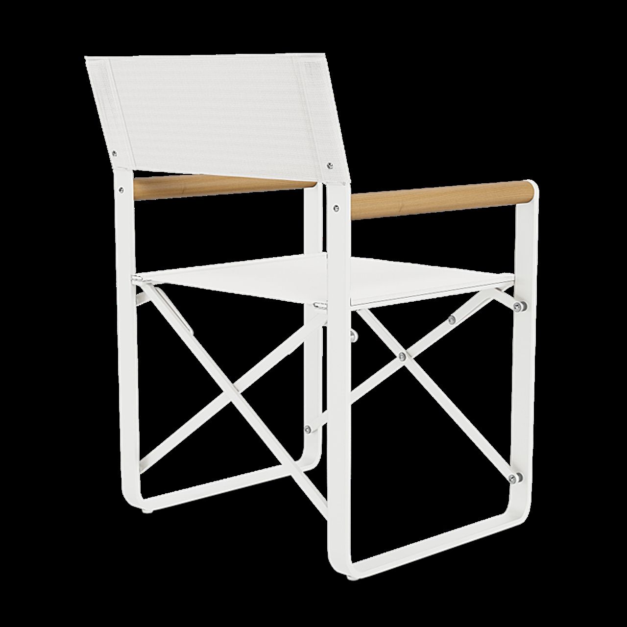 LCA Director Chair - Aluminum Asteroid