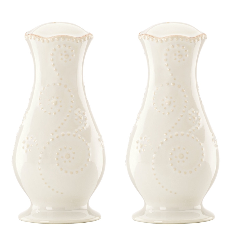 Lenox French Perle Salt and Pepper Shaker Set