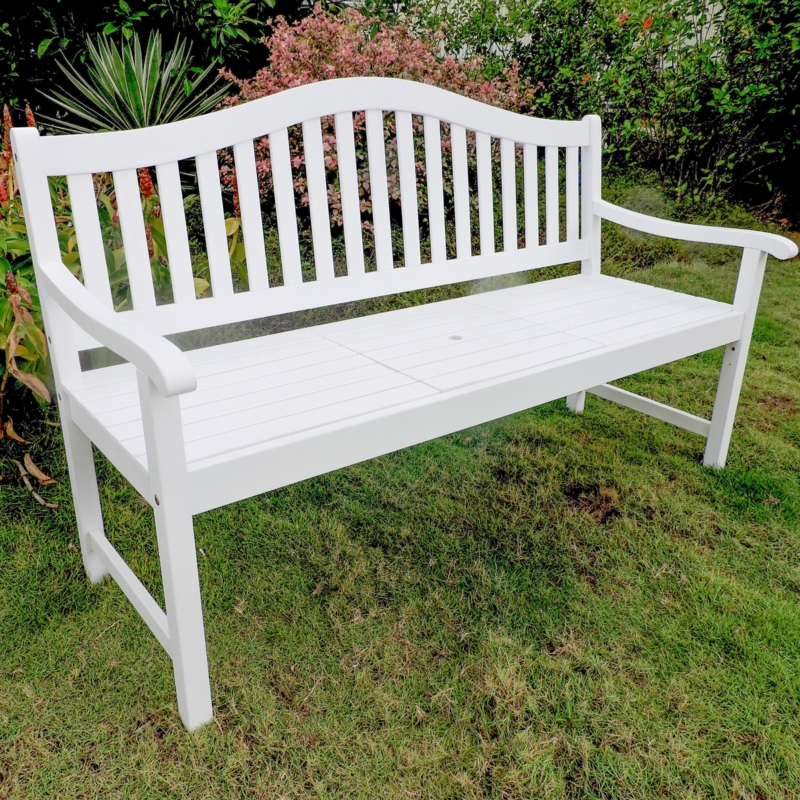 Leone Acacia Outdoor Bench