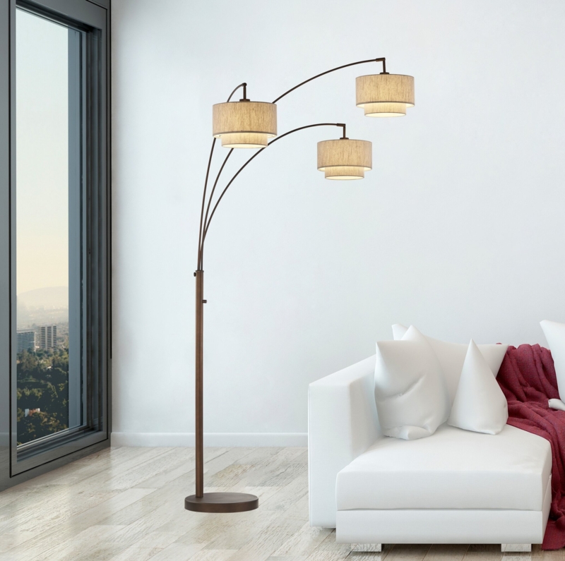 Lumiere III 80'' Arched Floor Lamp