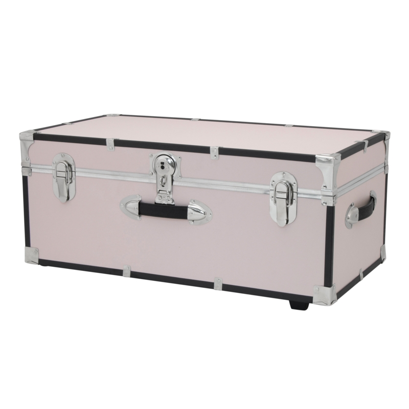 Lynne Manufactured Wood Camp Trunk / Footlocker