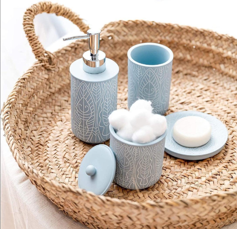 Mael 4 Piece Bathroom Accessory Set