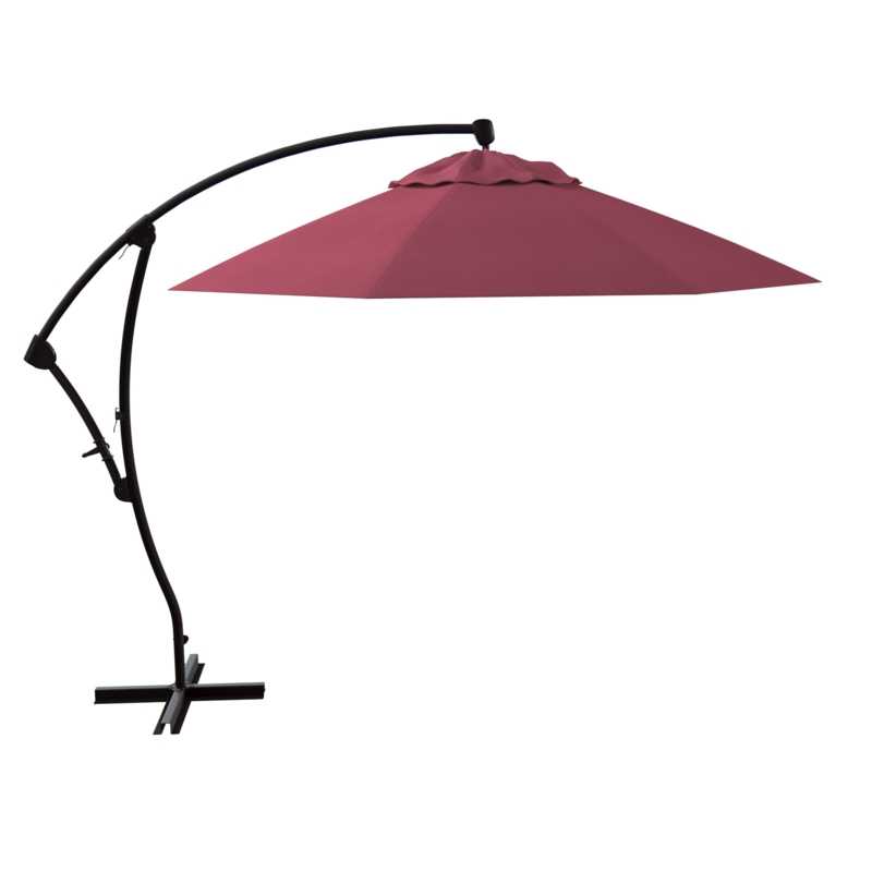 Maja 9' x 9' 3" Octagonal Cantilever Sunbrella Umbrella