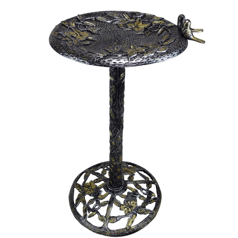 Manistique Metal Birdbath