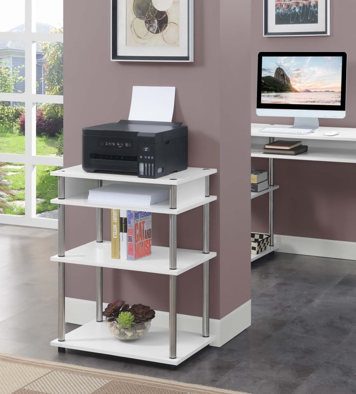 Marija 30'' H x 23.75'' W Printer Stand