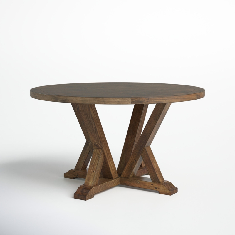 Marius Round Solid Wood Dining Table