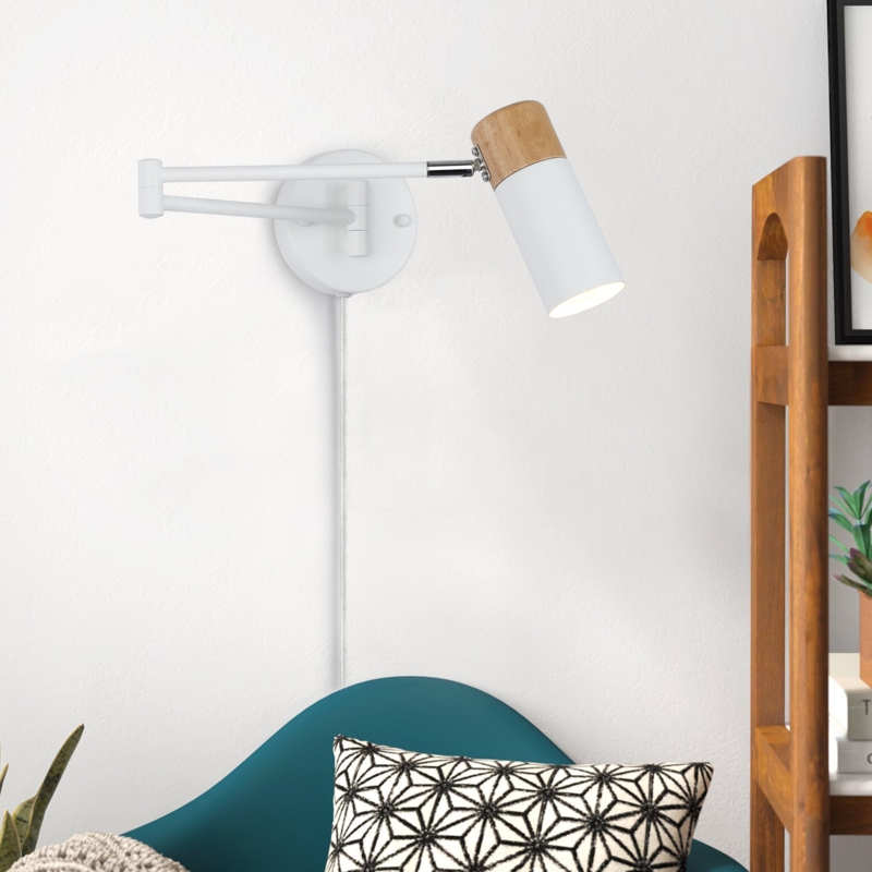 Maronna Plug-in Swing Arm Sconce