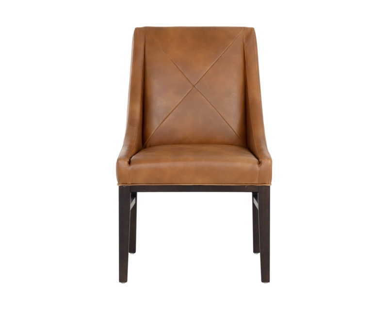 Marylaure Faux Leather Upholstered Parsons Chair