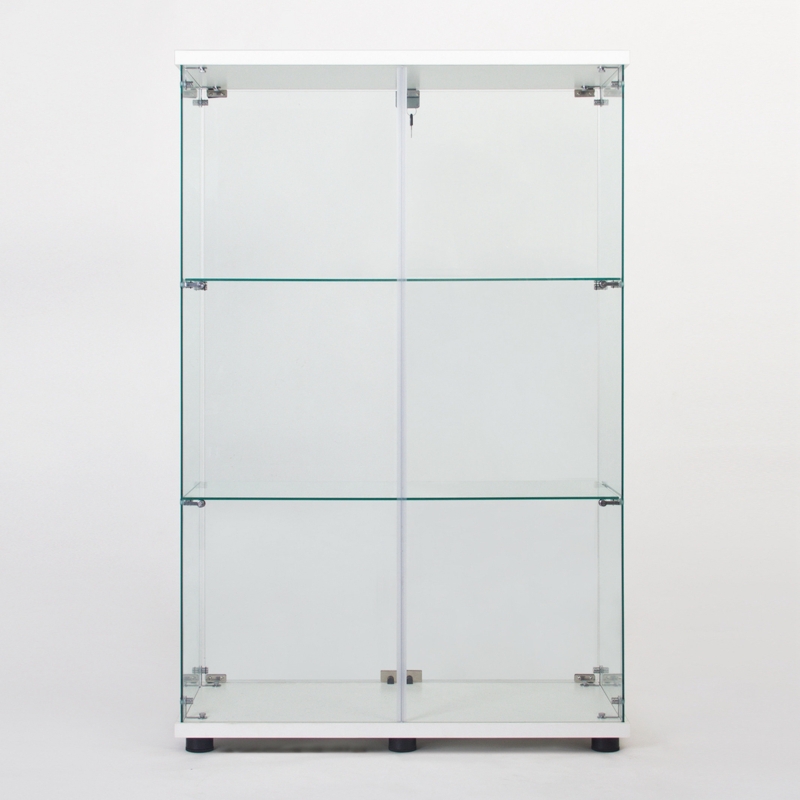 Masi Trophy Glass Cabinet Glass Display Case Cabinet with Door