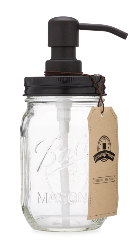 Mason Jar Soap & Lotion Dispenser