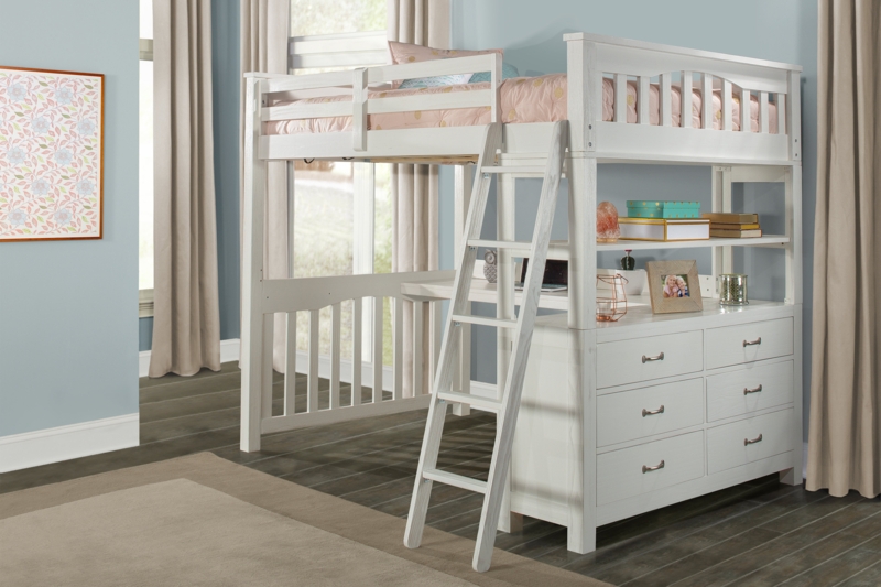 Mateo Loft Bed With Desk