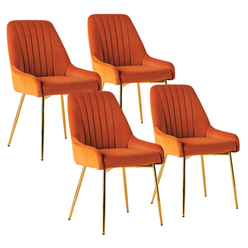 Maulsby Tufted Velvet Dining Chair