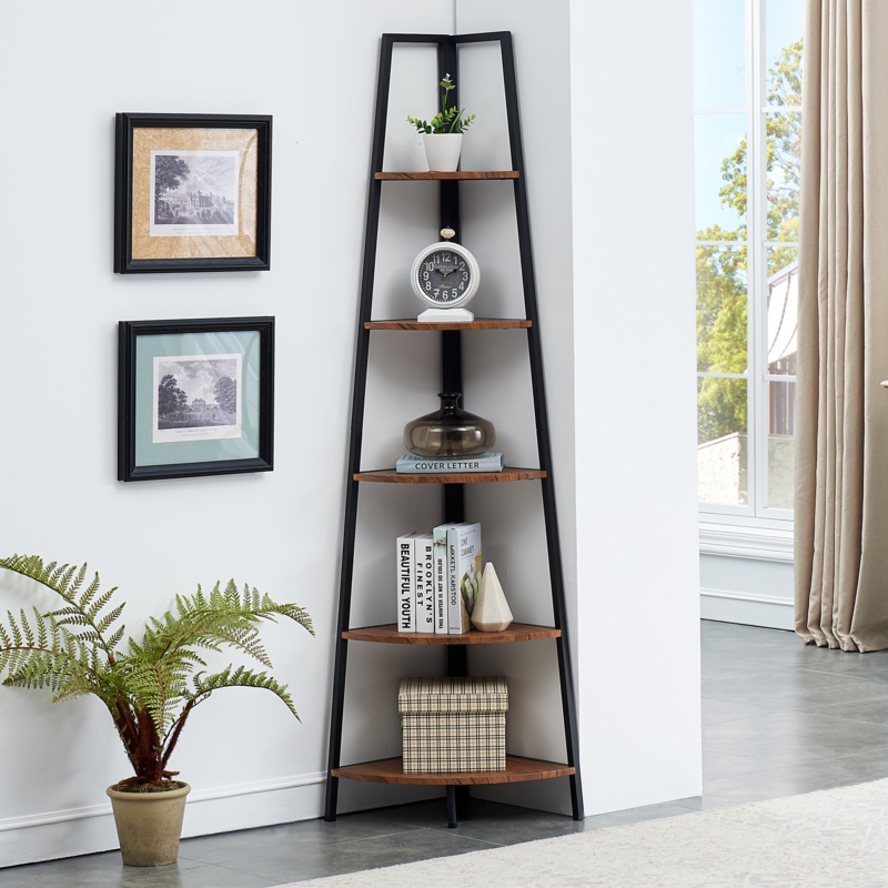 Mel Corner Bookcase