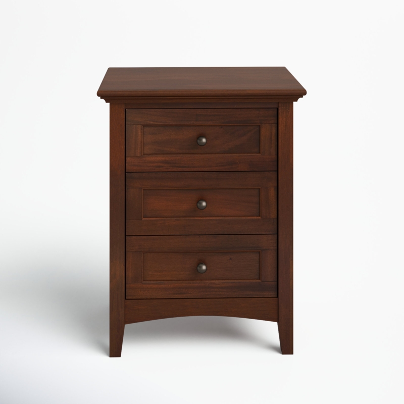 Melusina Solid Wood Nightstand