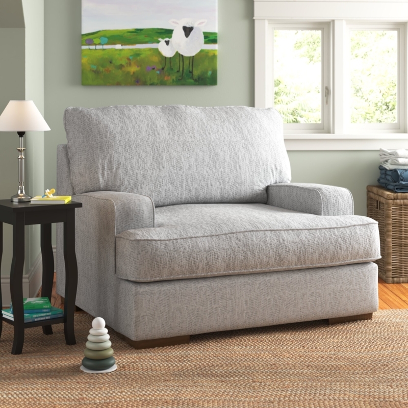 Mercado 49" Wide Polyester Oversized Chair