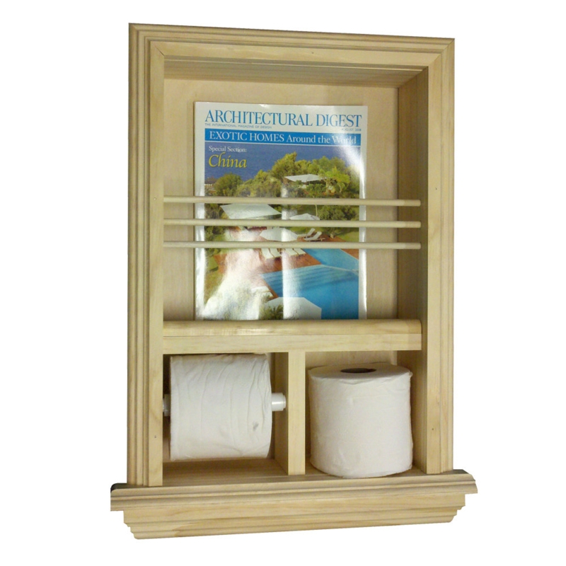 Meridian Recessed Magazine Rack