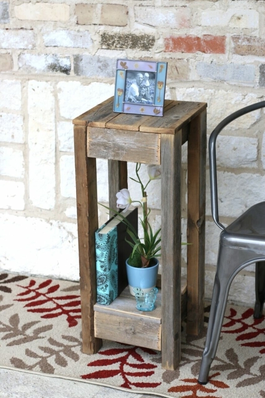 Mervyn Solid Wood End Table with Storage