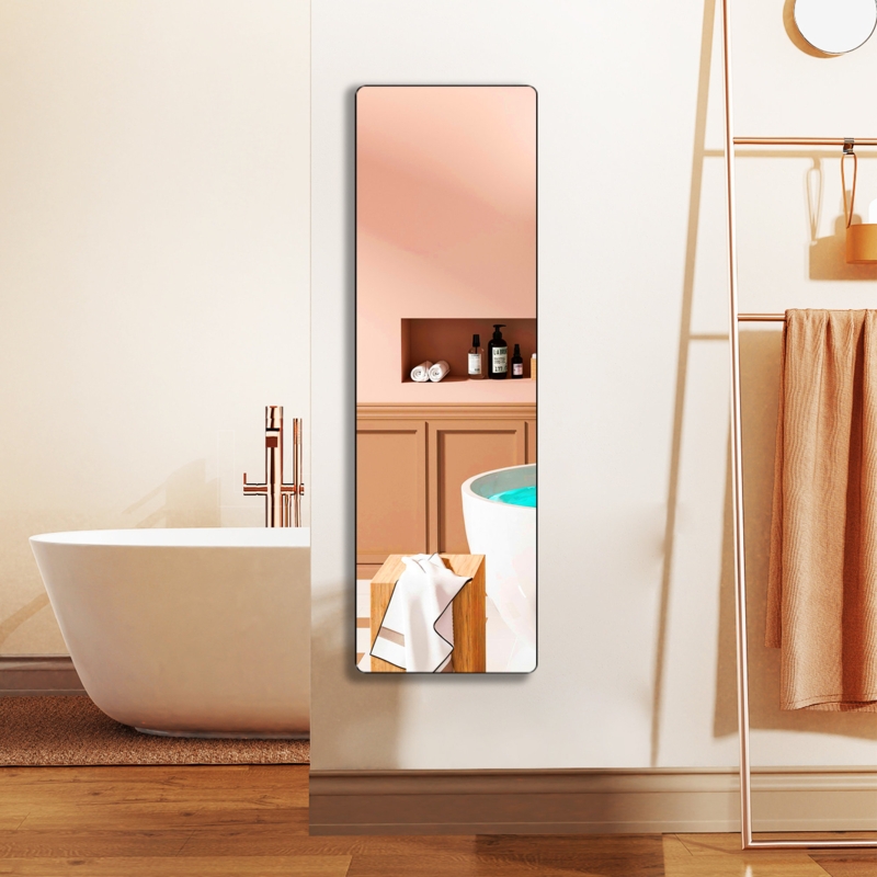 Metal Flat Wall Mirror
