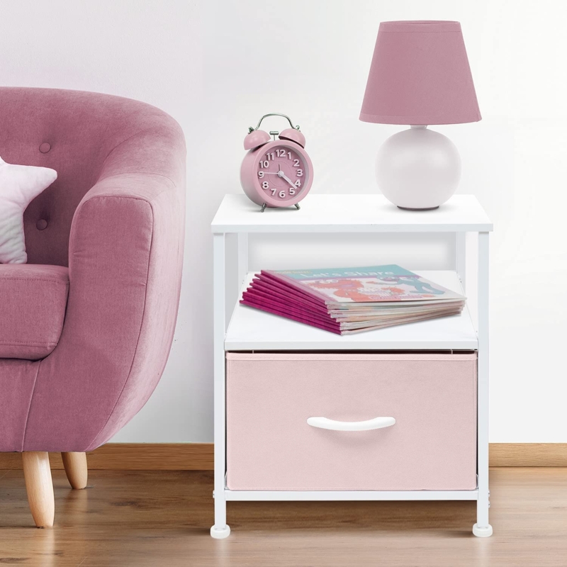 Metal Nightstand