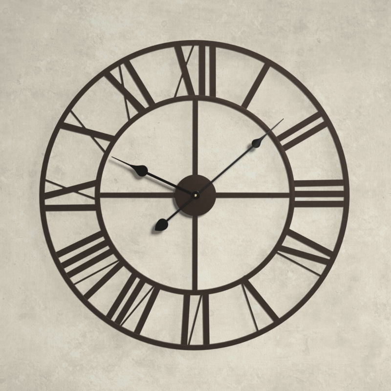 Metal Wall Clock