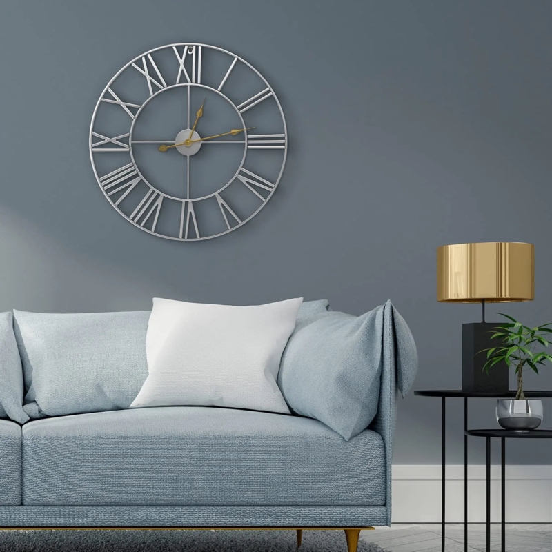 Metal Wall Clock