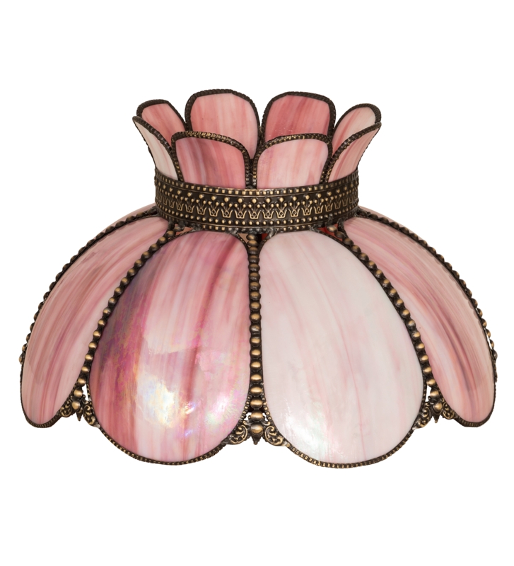 Meyda Tiffany u0026 Stained Glass 11'' H x 18'' W Glass Novelty Lamp Shade