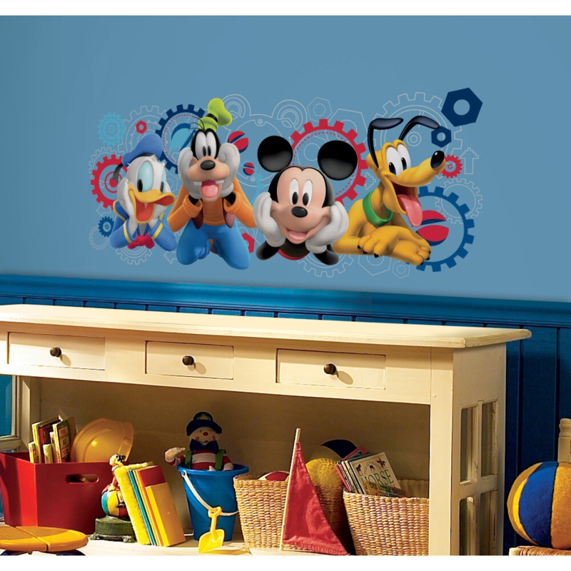 Mickey And Friends Fantasy & Sci-Fi Non-Wall Damaging Wall Decal