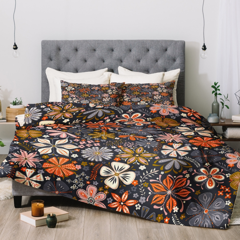 Modern & Contemporary Floral Comforter Set