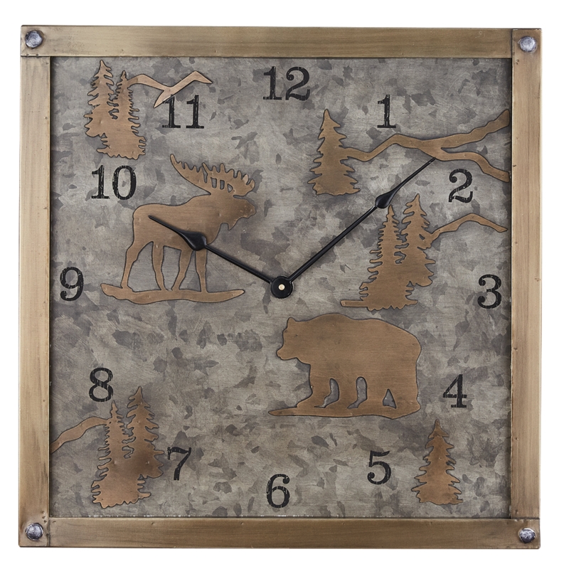 Moroca Metal Wall Clock