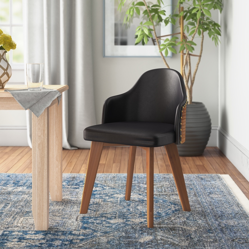 Murrieta Faux Leather Upholstered Dining Chair
