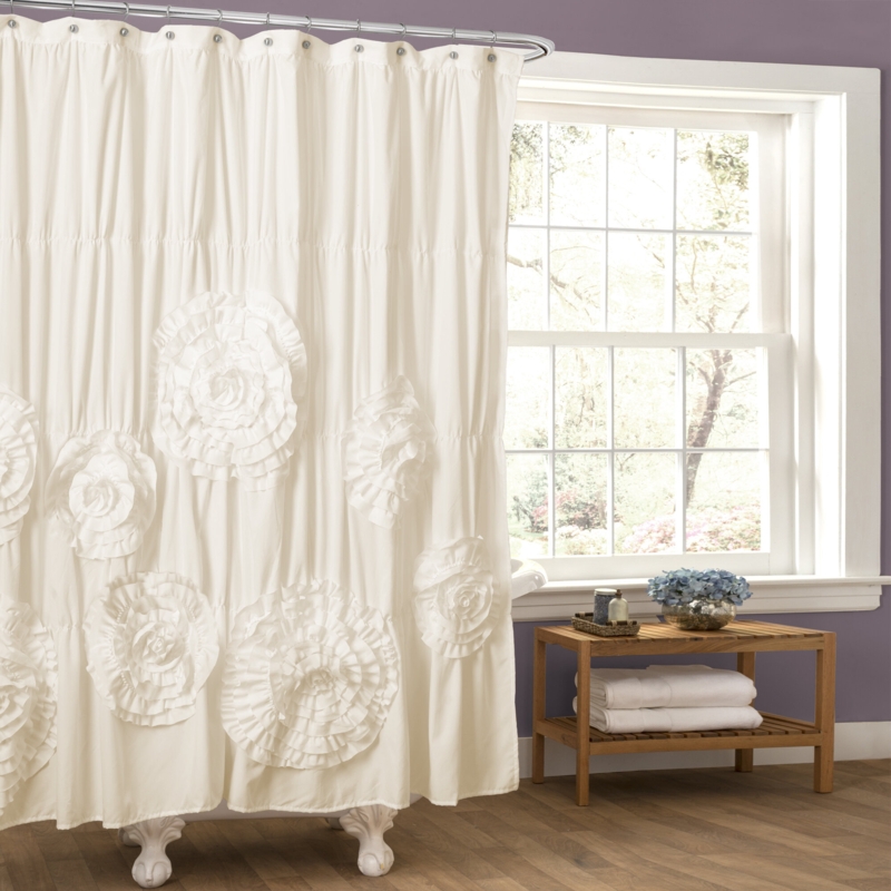 Shabby Chic Shower Curtains